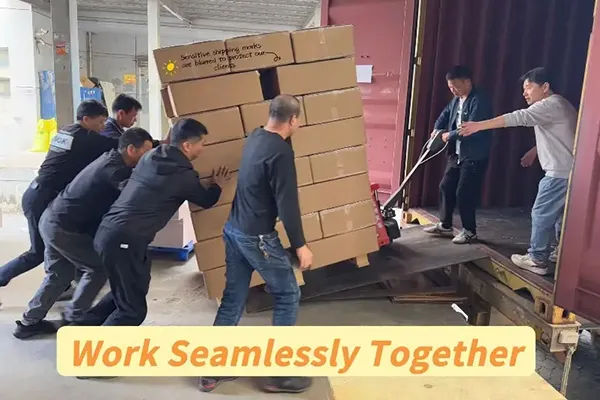 Efficient Loading— Isang 40HQ na lalagyan ng mga Skincare Paper Box Efficient Loading— Isang 40HQ na lalagyan ng mga Skincare Paper Box